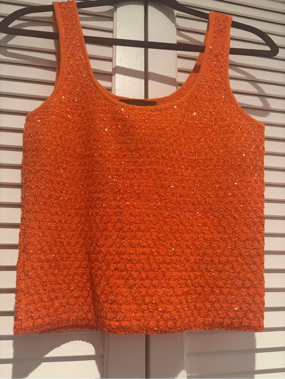 Zara sparkle tank
